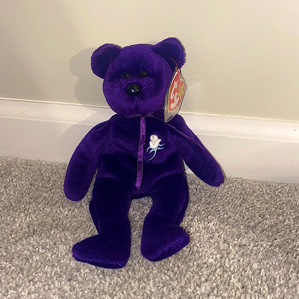1997 1st Edition Princess Diana TY Beanie Baby